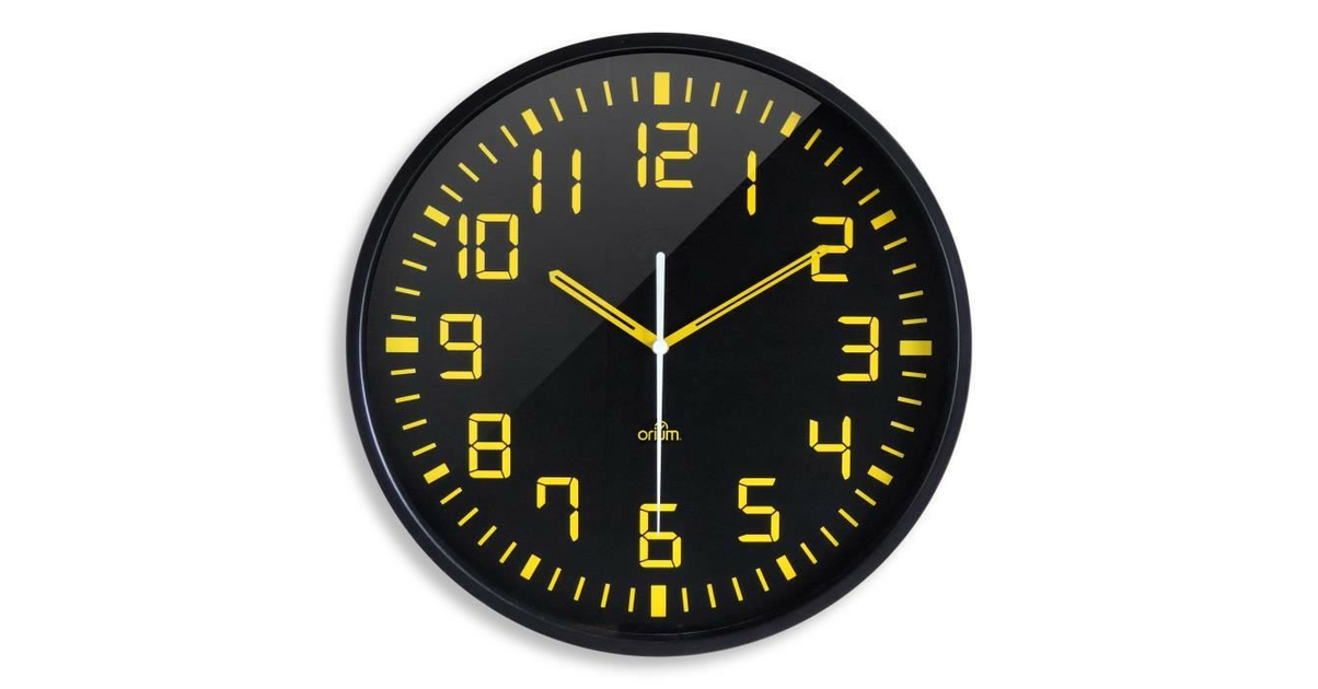 Horloge contraste silencieuse - Orium